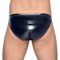 Black Level Men Slip Vinyl Helix Noir